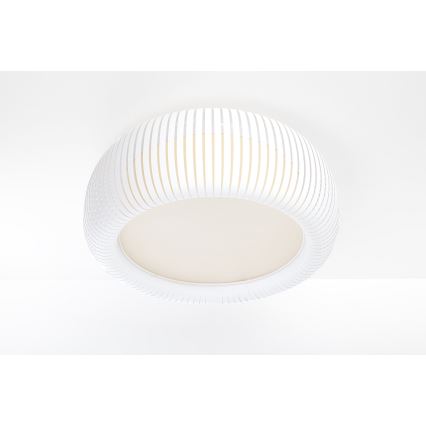 Ceiling light STRIPES 2x E27/40W/230V Ø 55 cm white/cream