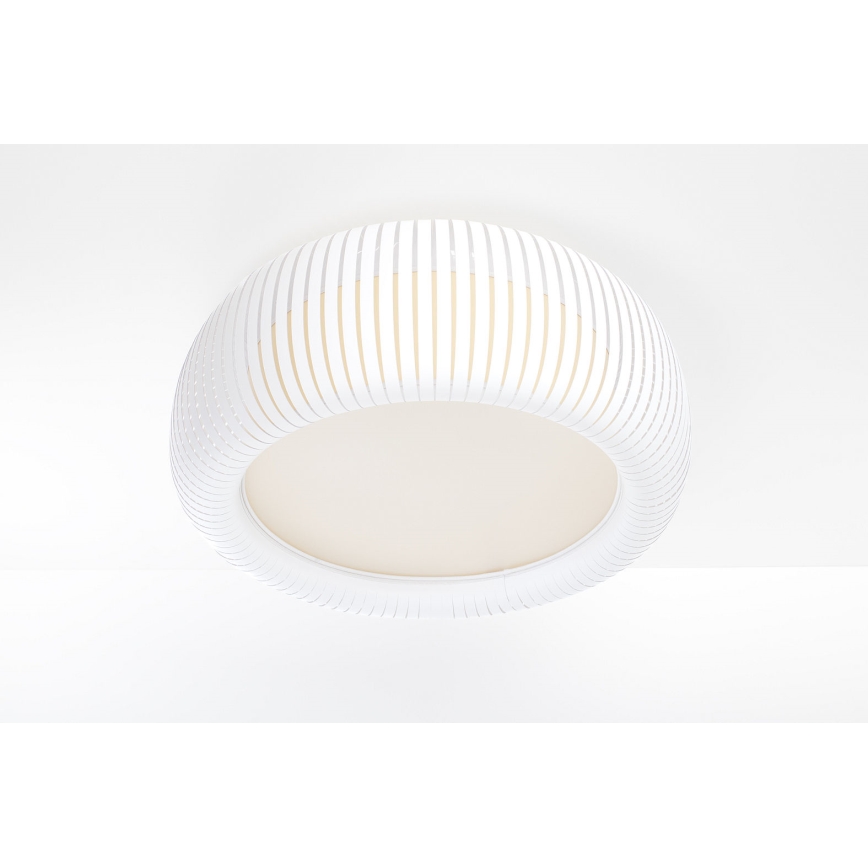 Ceiling light STRIPES 2x E27/40W/230V Ø 55 cm white/cream