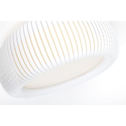 Ceiling light STRIPES 2x E27/40W/230V Ø 55 cm white/cream