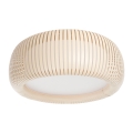 Ceiling light STRIPES 2xE27/40W/230V Ø 55 cm cream/white