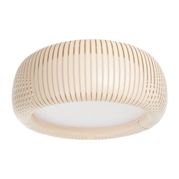 Ceiling light STRIPES 2xE27/40W/230V Ø 55 cm cream/white