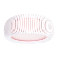 Ceiling light STRIPES 2xE27/40W/230V Ø 55 cm white/pink