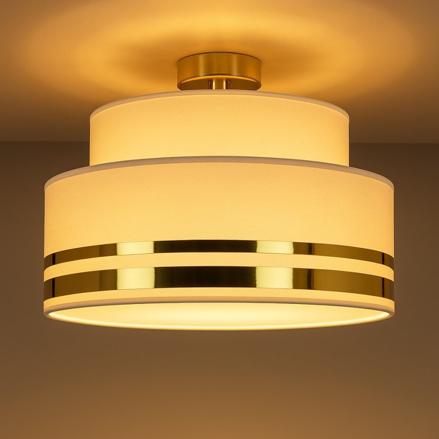 Ceiling light TAMI 1xE27/60W/230V beige/gold