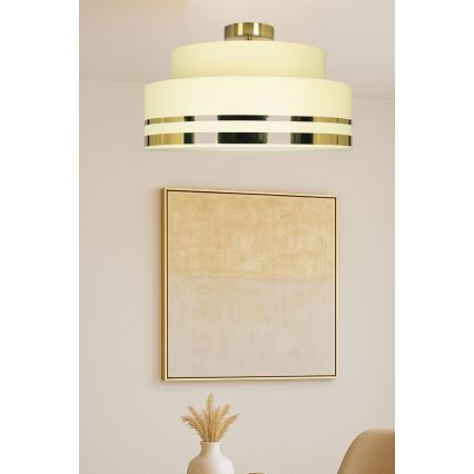Ceiling light TAMI 1xE27/60W/230V beige/gold