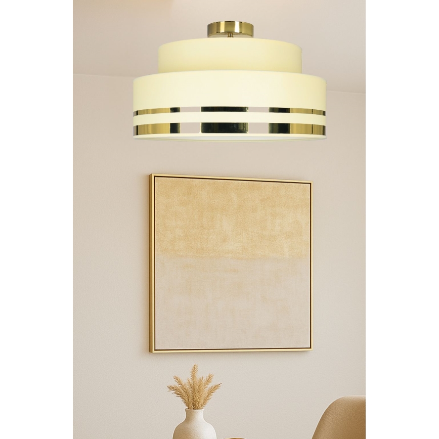Ceiling light TAMI 1xE27/60W/230V beige/gold