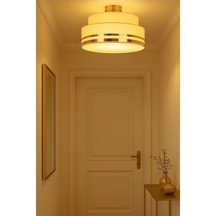 Ceiling light TAMI 1xE27/60W/230V beige/gold