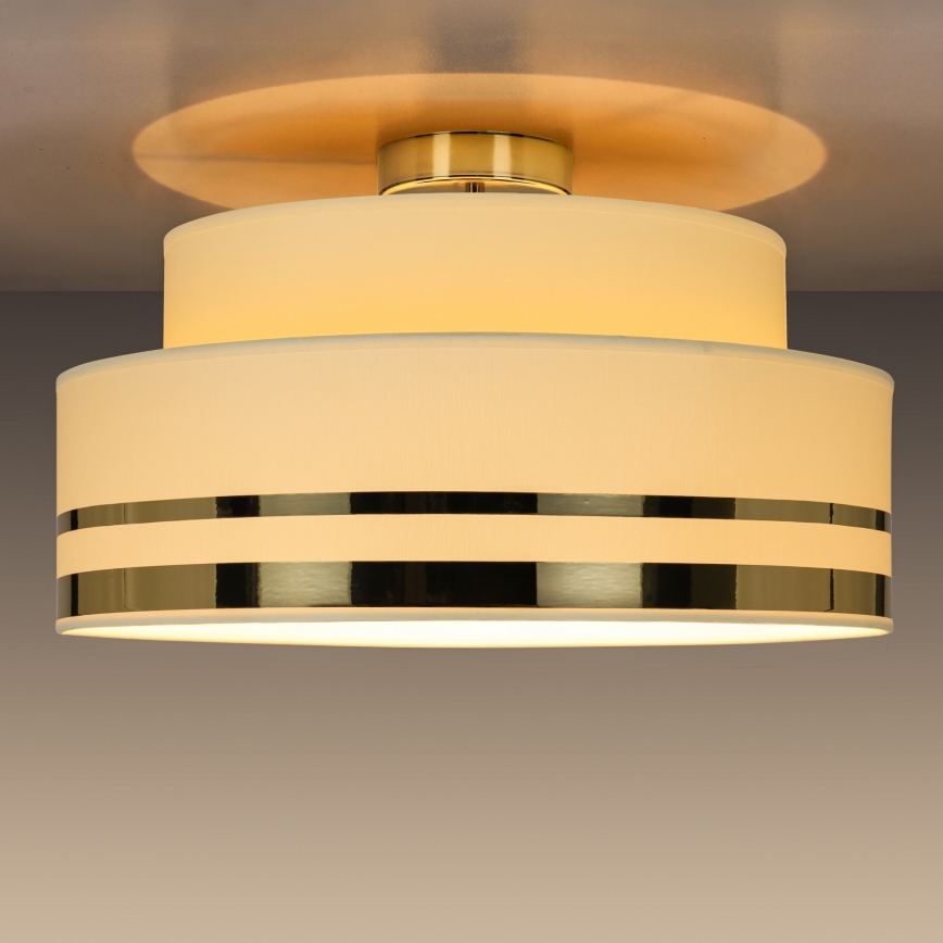 Ceiling light TAMI 1xE27/60W/230V beige/gold