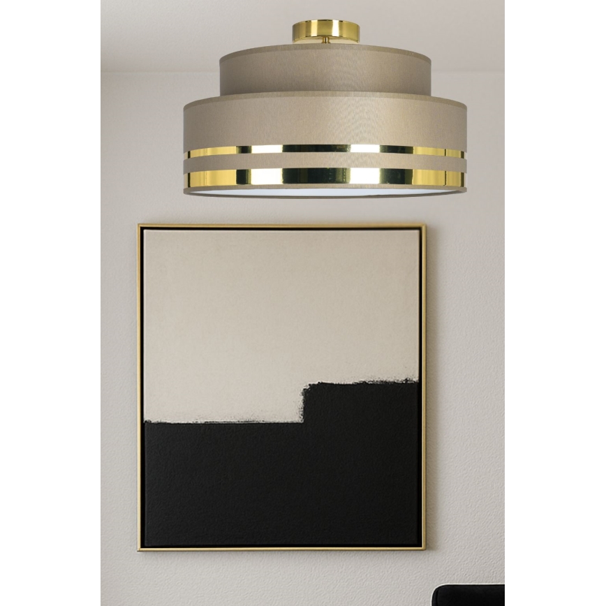 Ceiling light TAMI 1xE27/60W/230V brown/gold