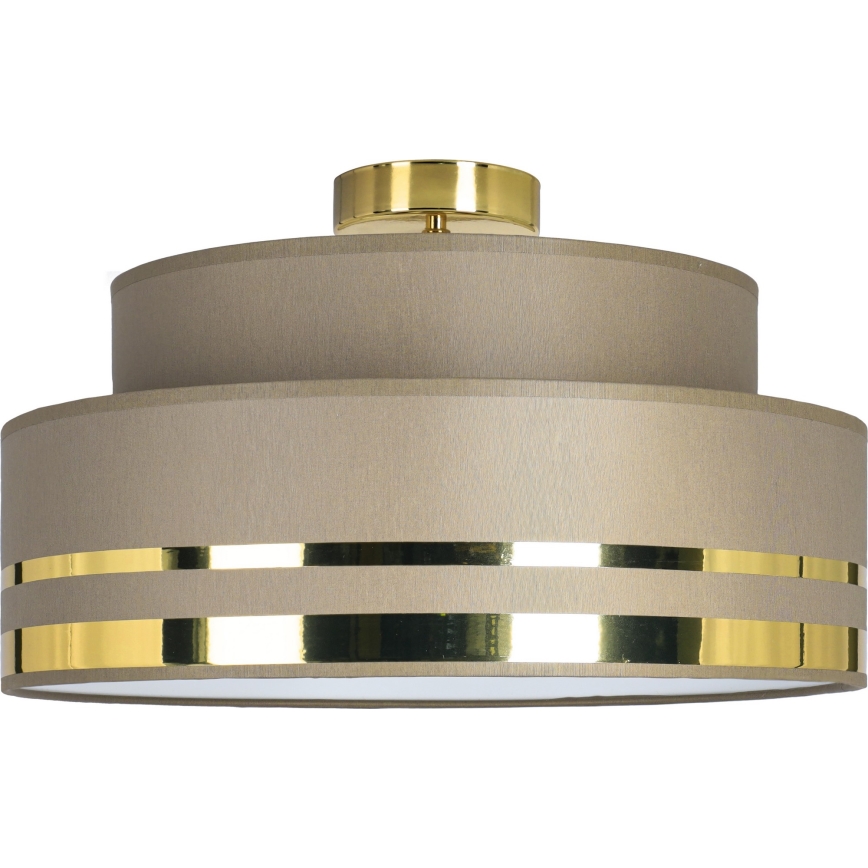 Ceiling light TAMI 1xE27/60W/230V brown/gold