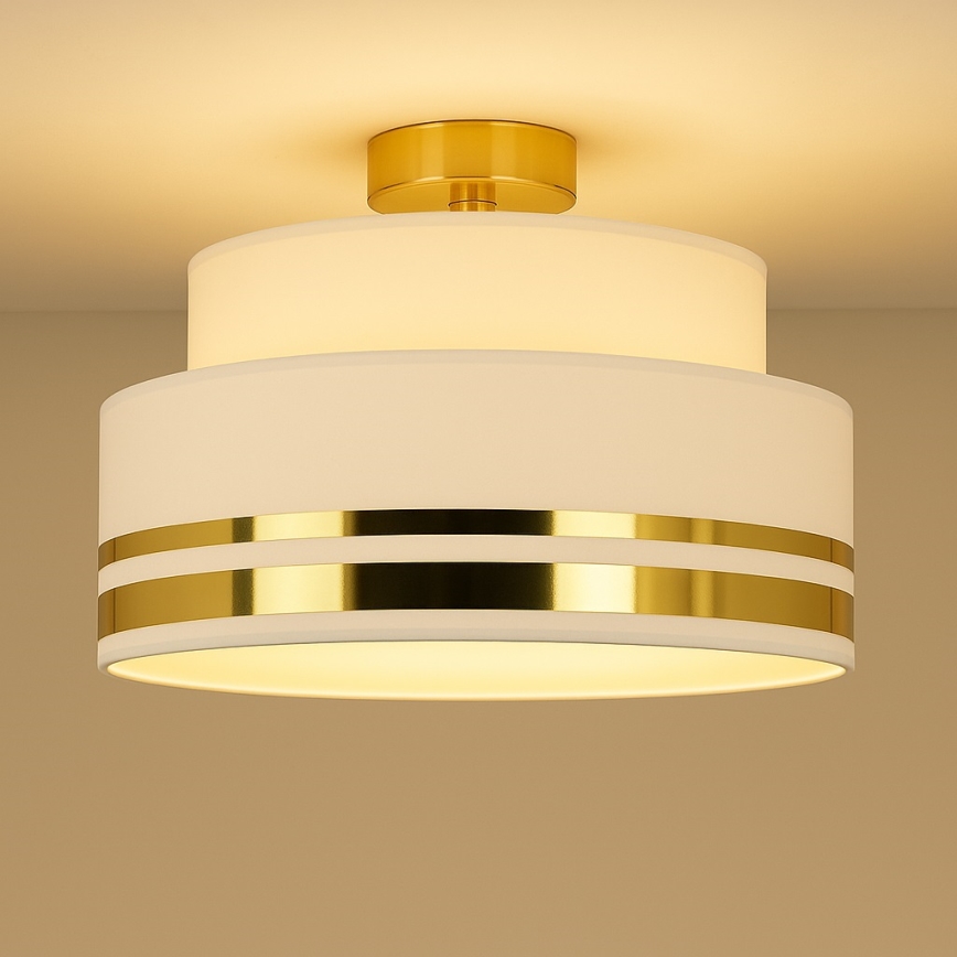 Ceiling light TAMI 1xE27/60W/230V creamy/gold