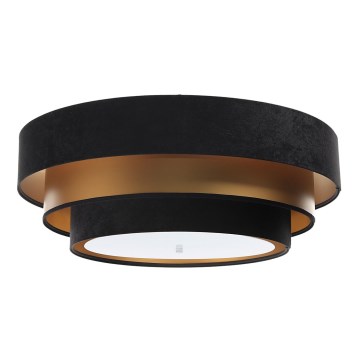 Ceiling light TRINITI 2xE27/60W/230V black/gold