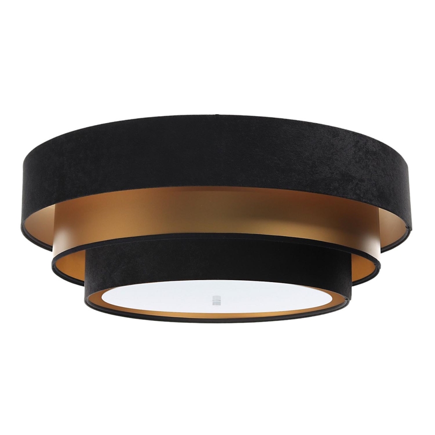 Ceiling light TRINITI 2xE27/60W/230V black/gold
