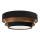 Ceiling light TRINITI 2xE27/60W/230V black/gold