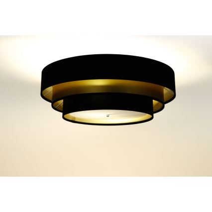 Ceiling light TRINITI 2xE27/60W/230V blue/gold