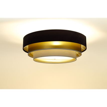 Ceiling light TRINITI 2xE27/60W/230V brown/gold/beige