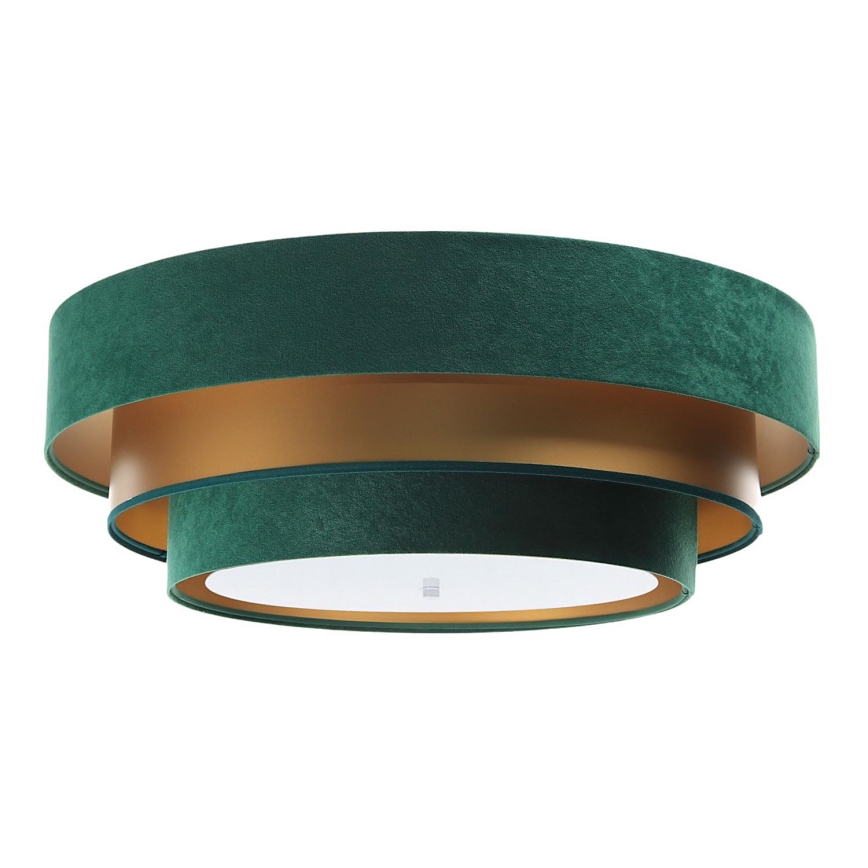 Ceiling light TRINITI 2xE27/60W/230V green/gold