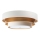 Ceiling light TRINITI 2xE27/60W/230V white/gold