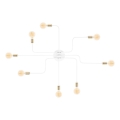 Ceiling light TRUVA 8xE27/40W/230V white/gold