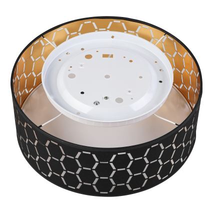 Ceiling light ULLE 1xE27/15W/230V Ø 35 cm black