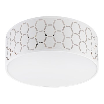 Ceiling light ULLE 1xE27/15W/230V Ø 35 cm white
