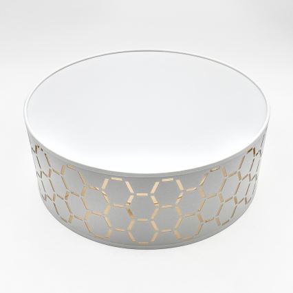 Ceiling light ULLE 1xE27/15W/230V Ø 35 cm white