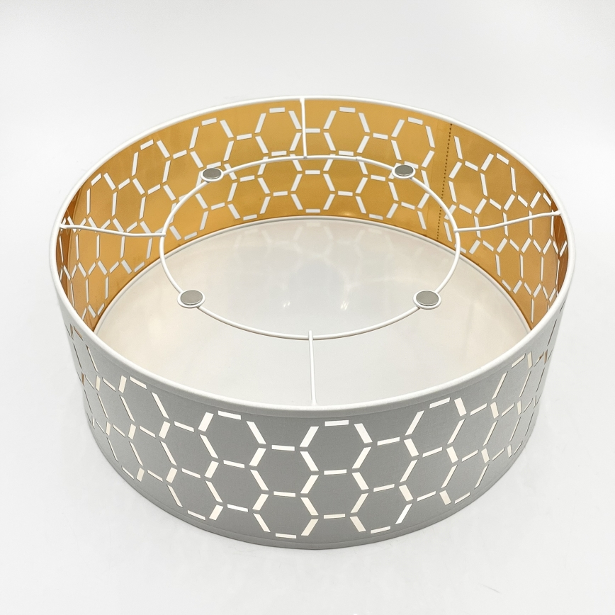 Ceiling light ULLE 1xE27/15W/230V Ø 35 cm white