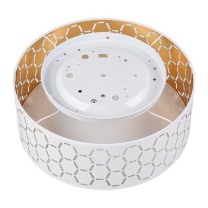 Ceiling light ULLE 1xE27/15W/230V Ø 35 cm white