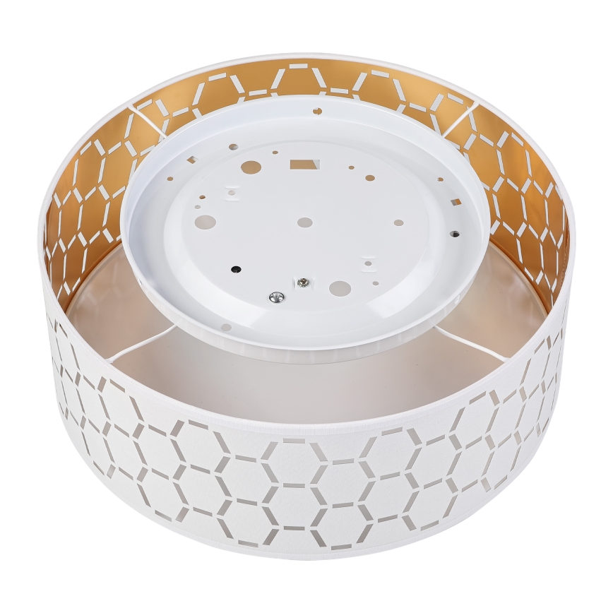 Ceiling light ULLE 1xE27/15W/230V Ø 35 cm white