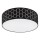 Ceiling light ULLE 2xE27/15W/230V Ø 45 cm black