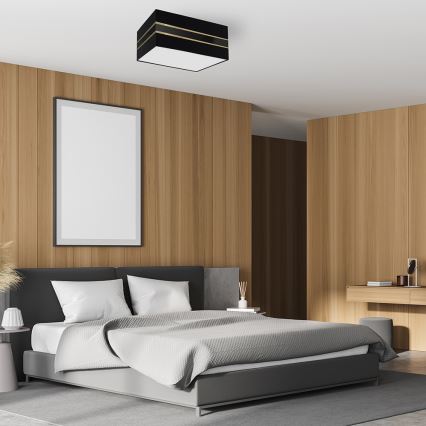Ceiling light ULTIMO 2xE27/60W/230V black