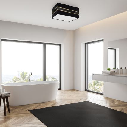 Ceiling light ULTIMO 2xE27/60W/230V black