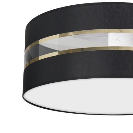 Ceiling light ULTIMO 2xE27/60W/230V black