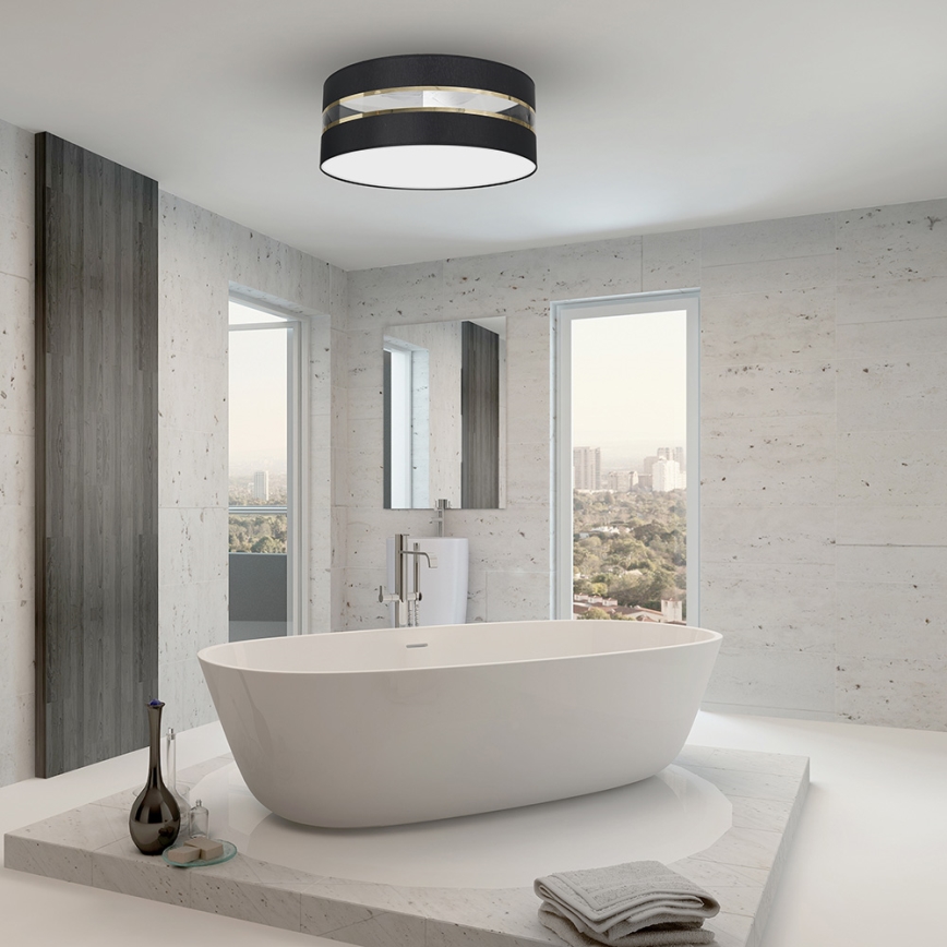 Ceiling light ULTIMO 2xE27/60W/230V black