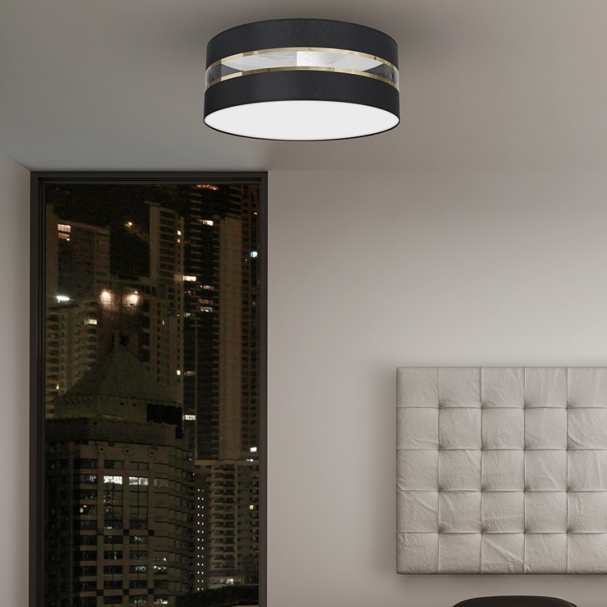 Ceiling light ULTIMO 2xE27/60W/230V black