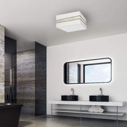 Ceiling light ULTIMO 2xE27/60W/230V white