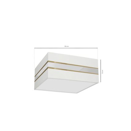 Ceiling light ULTIMO 2xE27/60W/230V white