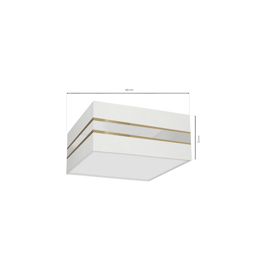 Ceiling light ULTIMO 2xE27/60W/230V white