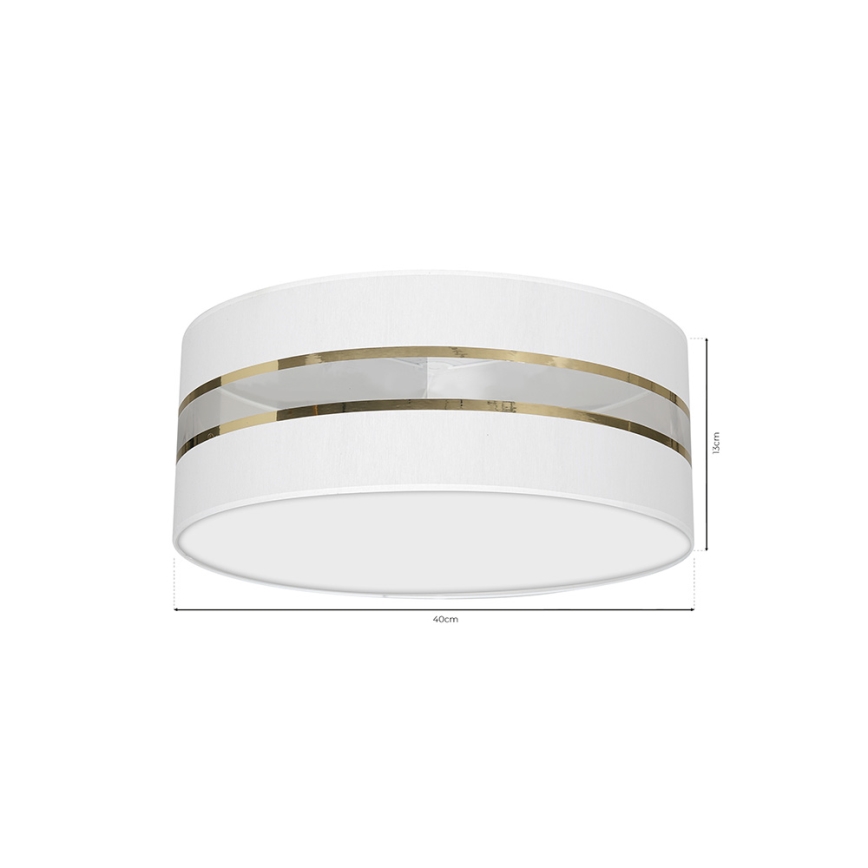 Ceiling light ULTIMO 2xE27/60W/230V white