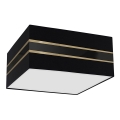 Ceiling light ULTIMO 3xE27/60W/230V black