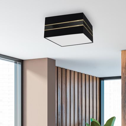 Ceiling light ULTIMO 3xE27/60W/230V black