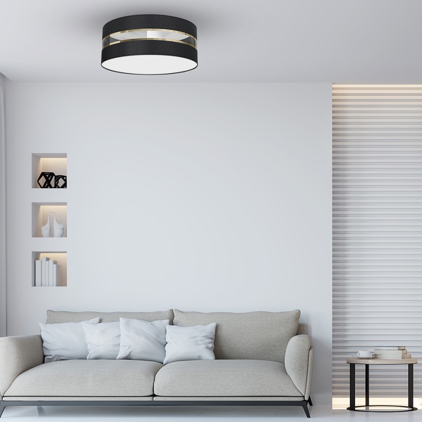 Ceiling light ULTIMO 3xE27/60W/230V black