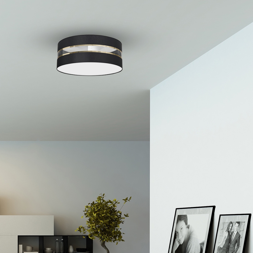 Ceiling light ULTIMO 3xE27/60W/230V black