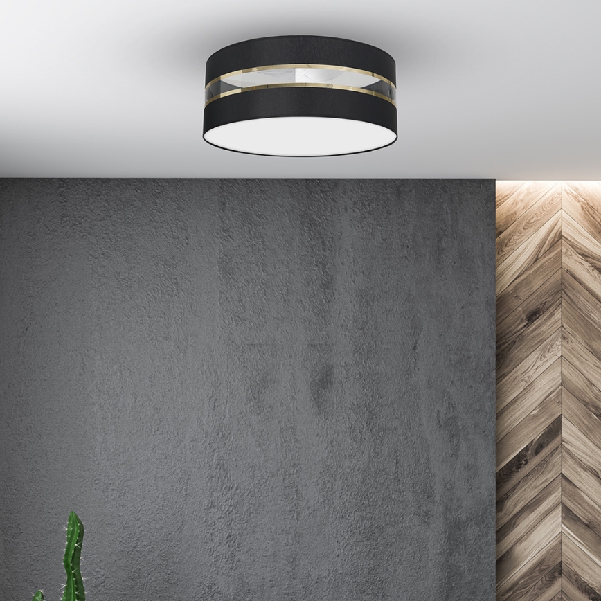 Ceiling light ULTIMO 3xE27/60W/230V black