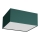 Ceiling light VERDE 2xE27/60W/230V 40x40 cm green