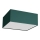 Ceiling light VERDE 3xE27/60W/230V 50x50 cm green