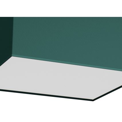 Ceiling light VERDE 3xE27/60W/230V 50x50 cm green
