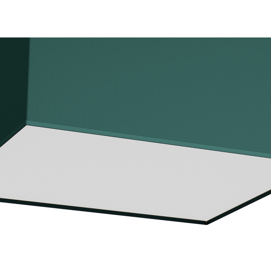 Ceiling light VERDE 3xE27/60W/230V 50x50 cm green