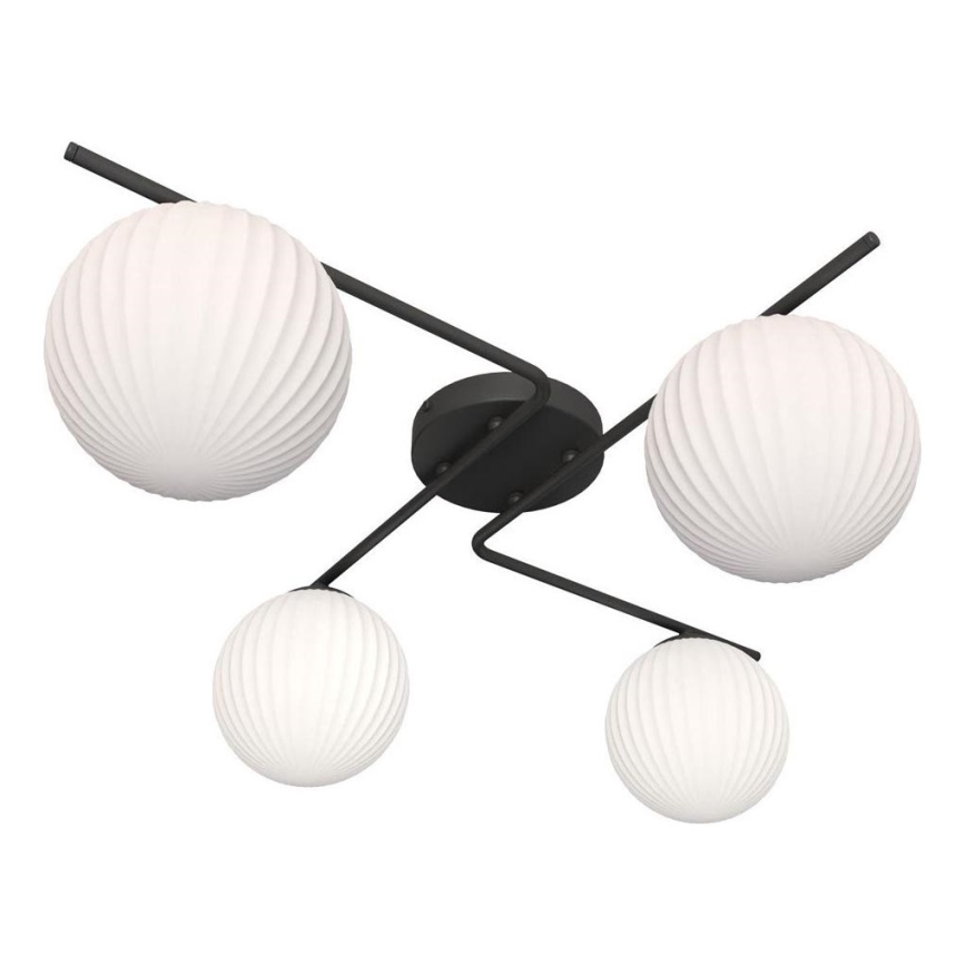 Ceiling light VESPA 4xE14/10W/230V black/white