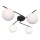 Ceiling light VESPA 4xE14/10W/230V black/white