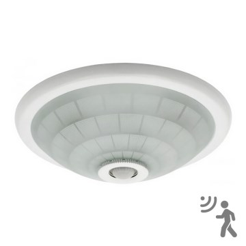 Ceiling light with a PIR sensor FOGLER 2xE27/40W/230V